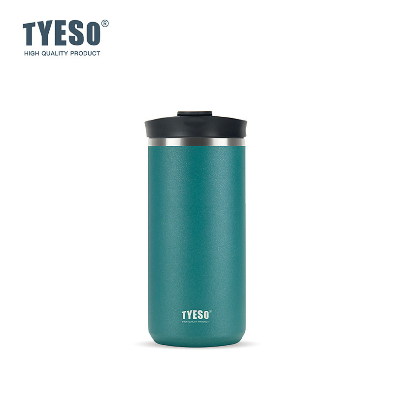 TYESO Taishuo コーヒーフレンチプレスポットポータブル屋外手淹れコーヒーカップ 304 ステンレス鋼フレンチプレス断熱カップ|undefined