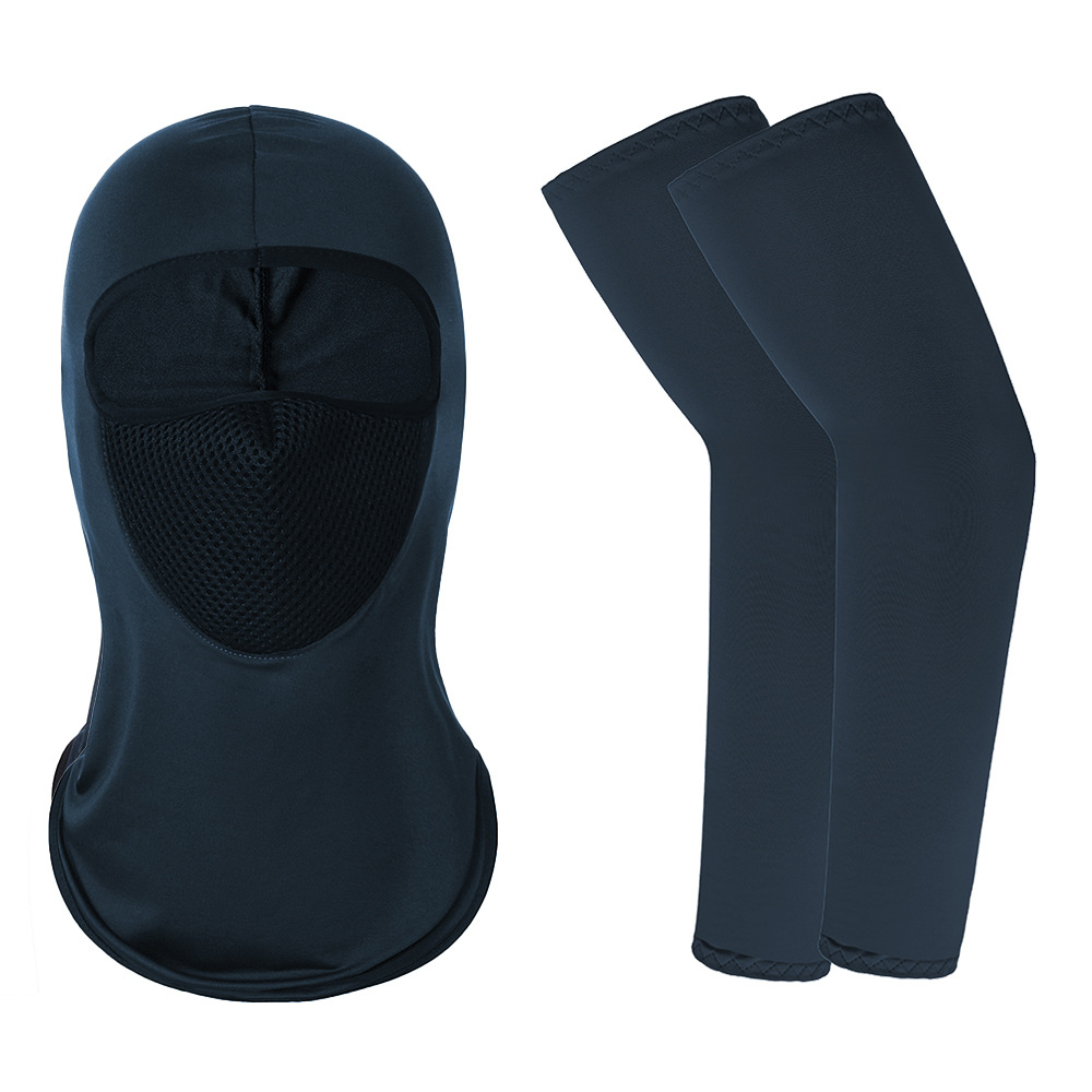 38+ 메쉬 헤드기어 네이비 블루