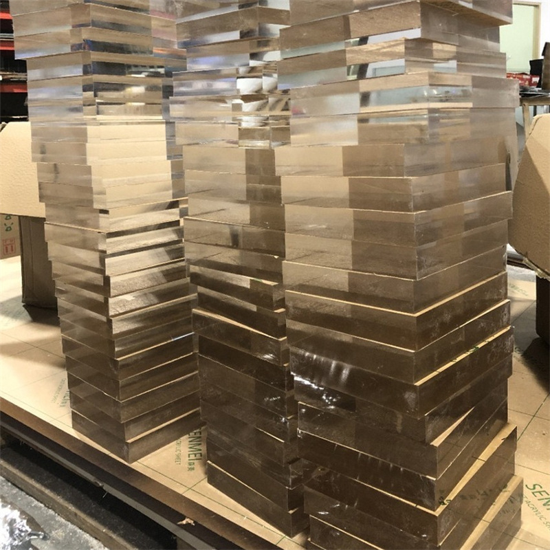 pmma透明亚克力板切割加工烤弯砖块有机玻璃板激光丙烯酸印刷