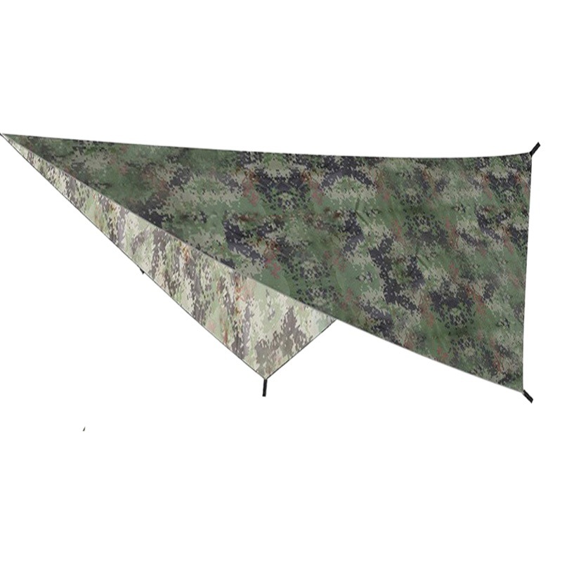 Outdoor Supplies Multifunctional Triangle Canopy Waterproof Sunscreen Outdoor Tent Camping Supplies Beach Shade Cloth Floor Cloth