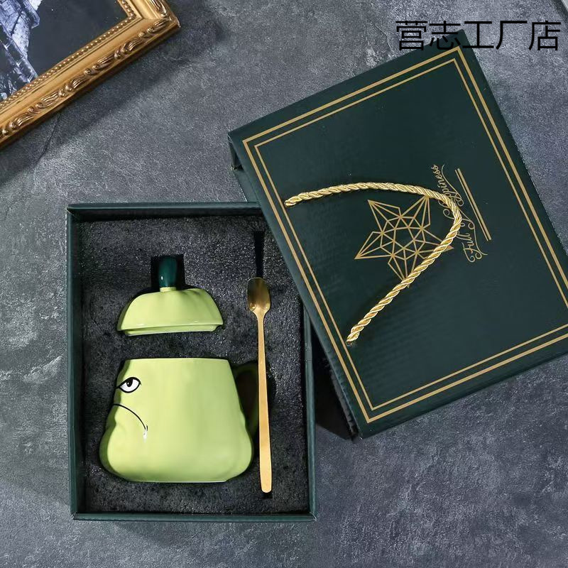 有盖男生倭瓜礼盒装窝瓜生日礼物杯子稀奇古怪水杯马克杯闺蜜搞怪|undefined