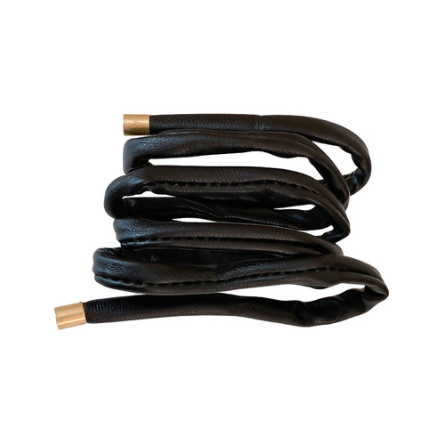 Niche ins temperament leather hair band hair twister Korean simple design back head hair accessories wholesale for women