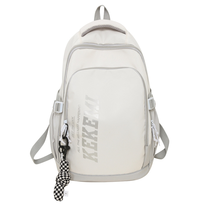 Nuevo estudiante de secundaria y secundaria mochila de gran capacidad Mochila de tela Oxford simple Mochila De estudiante masculino y femenino mochila de estudiante universitario