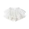 White lace skirt