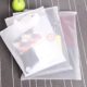 in stock Thickened CPE Frosted Zipper Bag Gloves Packaging Bag Underwear Shaper Plastic Bag Warm Clothes Packaging Bag