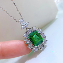 ����鱦 2024�¿�925����Ůŷ�����ź���4ct�����������Gɫ��̼