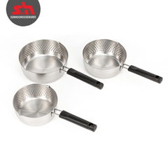 Export to Japan Children Non-stick Baby Food Pot Household Noodle Pot Baby Soup Pot Aluminum Japanese Hammered Milk Pan