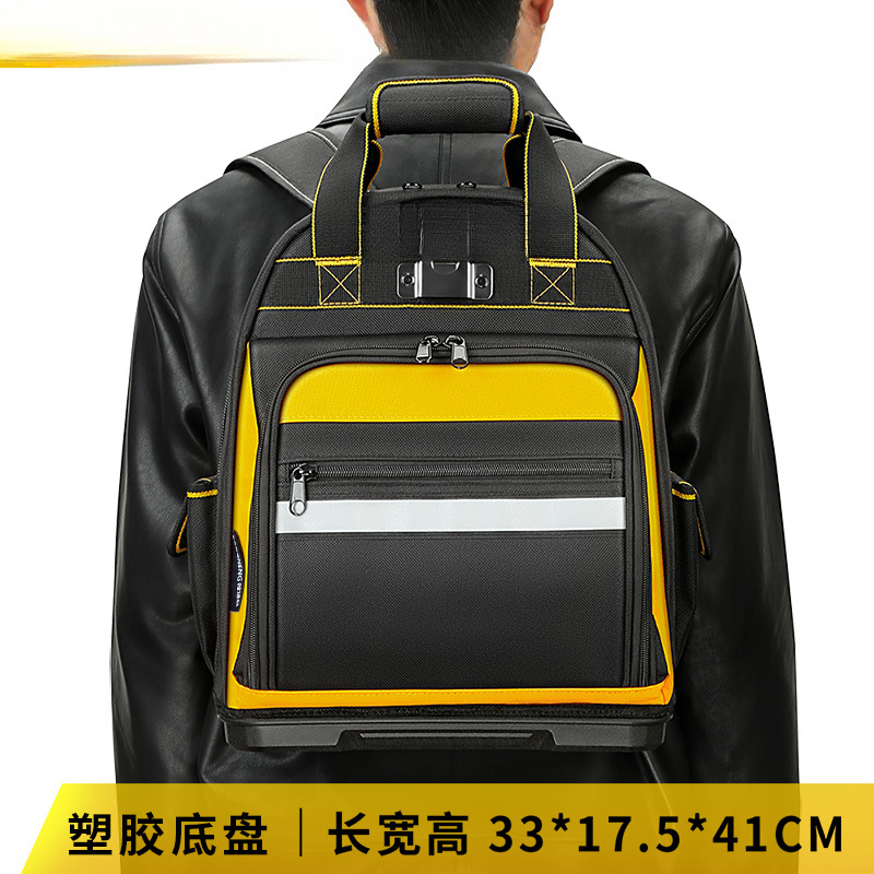 Changshengke herramientas duraderas carpintería paquete eléctrico multifuncional tela gruesa gran capacidad mochila de hombro