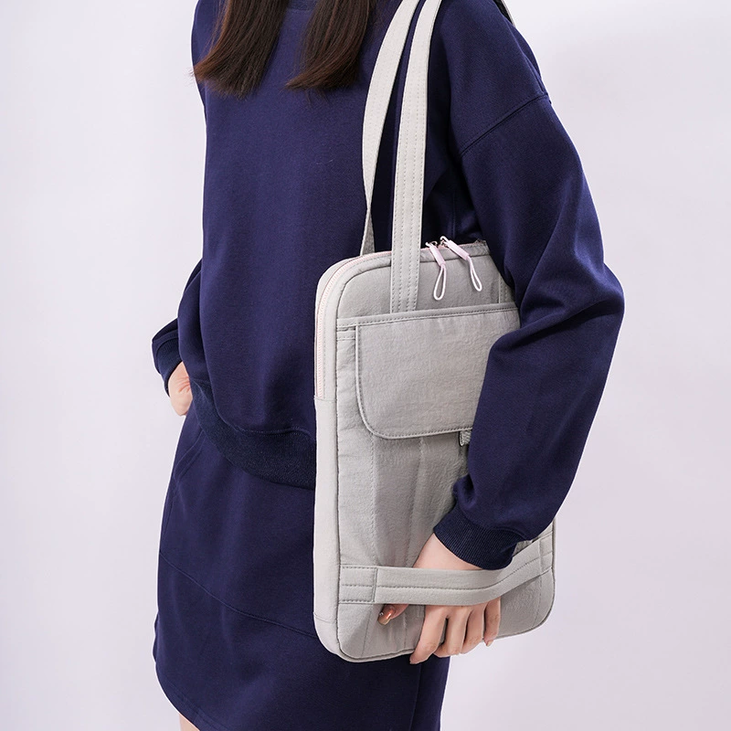 Laptop, multicoloured one-shoulder bag