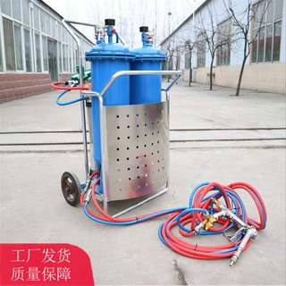 望湖 矿山救护队QKP-2快速密闭喷涂机 QKP-2气动式快速密闭喷涂机