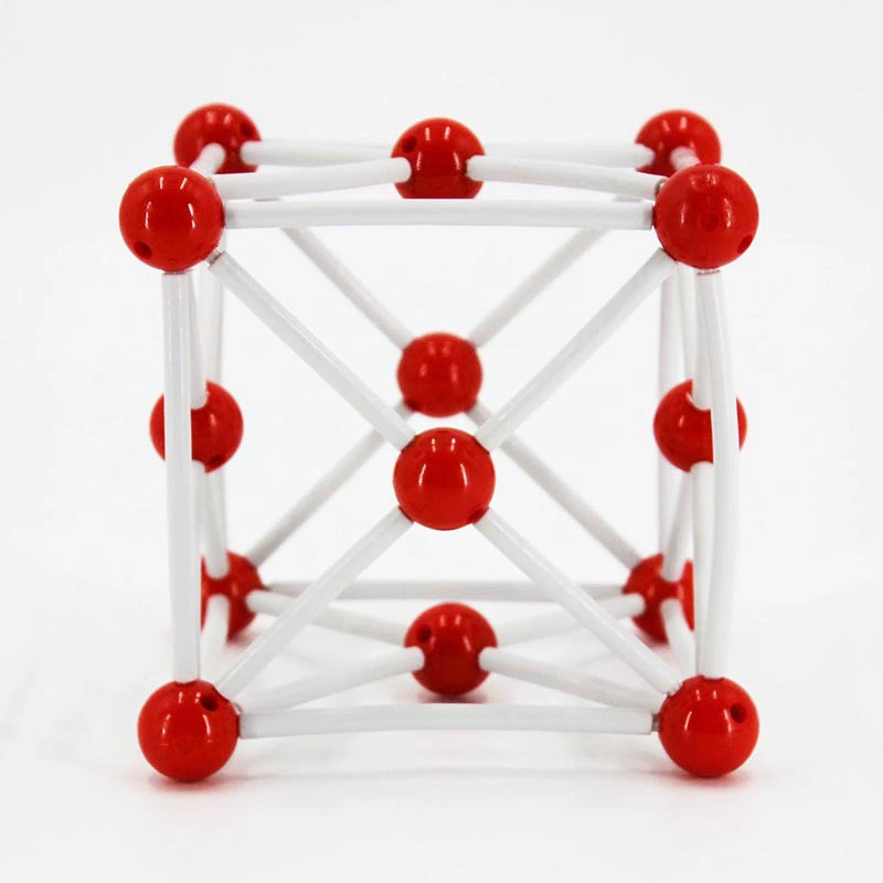 Кристаллическая структура ядра Кремниевой долины медная модель M5035 модель кристалла меди