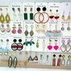 Earrings, cloth, fresh cute crystal from pearl, Korean style