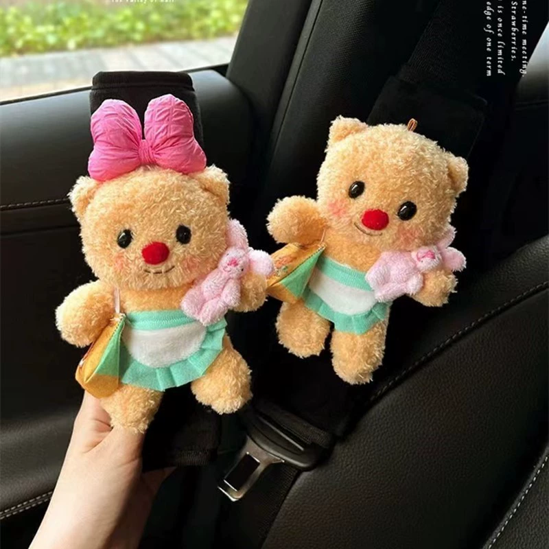 Cute oil, universal seat belt, decorations for auto, accessory, girl's gift
