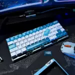 永恒之枪键帽PBT五面热升华+pc雾透双拼原厂高度大全套高颜值推荐