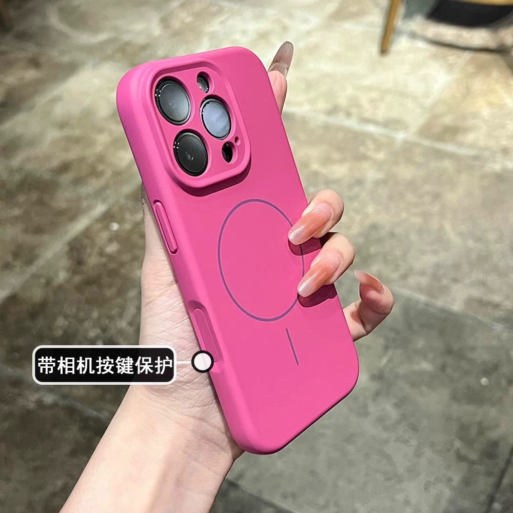 Apple, совместимый чехол для телефона, камера, силиконовый iPhone 16, iphone, 17promax