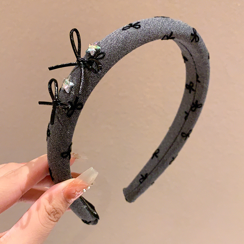 Corea del Sur explosión alta craneal correa de cabello para mujeres nuevo otoño invierno correa de cabello Meilade paquete de cabello de alta calidad lavar la cara al por mayor tarjeta de cabello