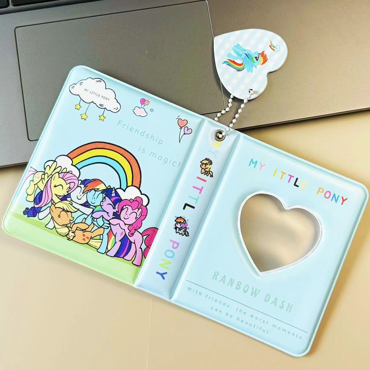 3-inch My Little Pony Campus Card Storage Case, Premium Card Holder, MLP Card Instant Camera, Celebrity Photo Album