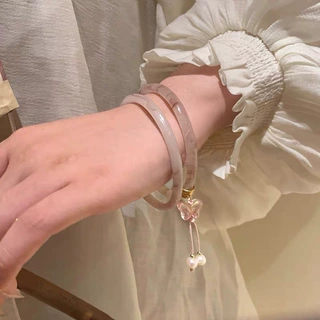 新中式复古一步一响手镯女搭汉服手链闺蜜国风精致清冷感手饰批发