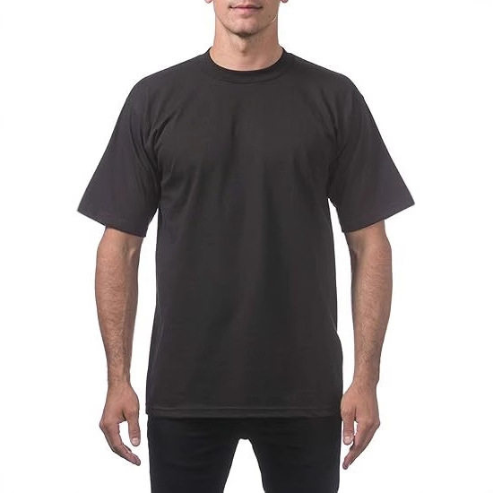 Cross-border Exclusive for Amazon AliExpress Men's Basic Solid Color Short-sleeved T-shirt Loose European and American Men's Shoulder T-shirt