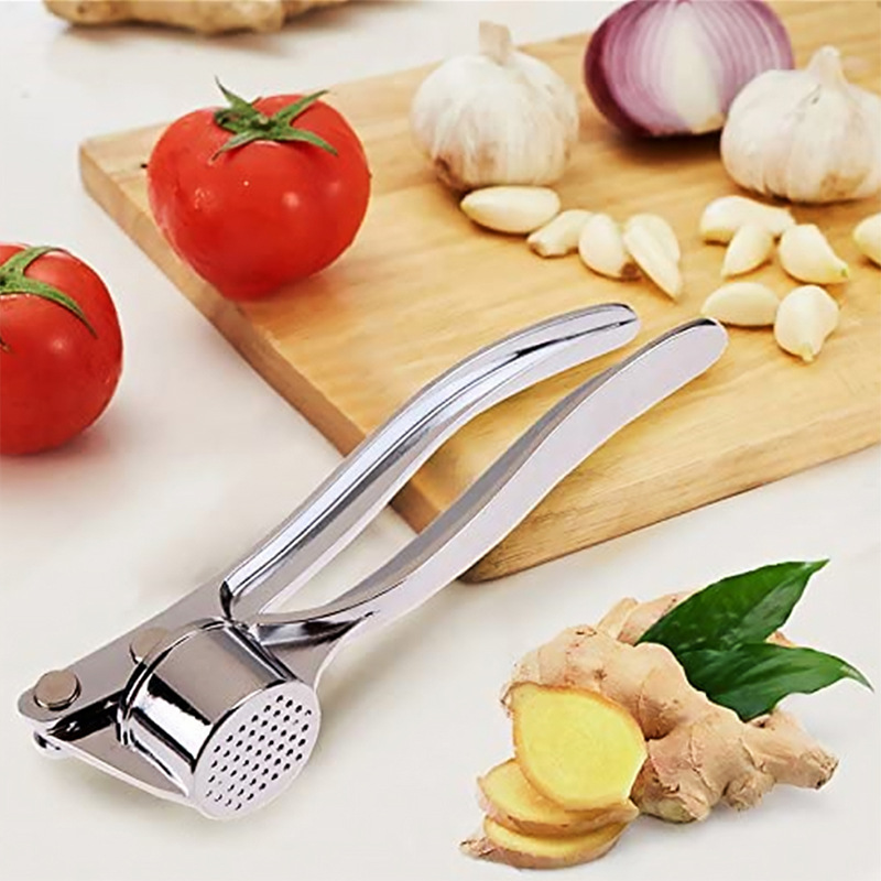 Garlic press, garlic press zinc alloy manual garlic press CJ07047