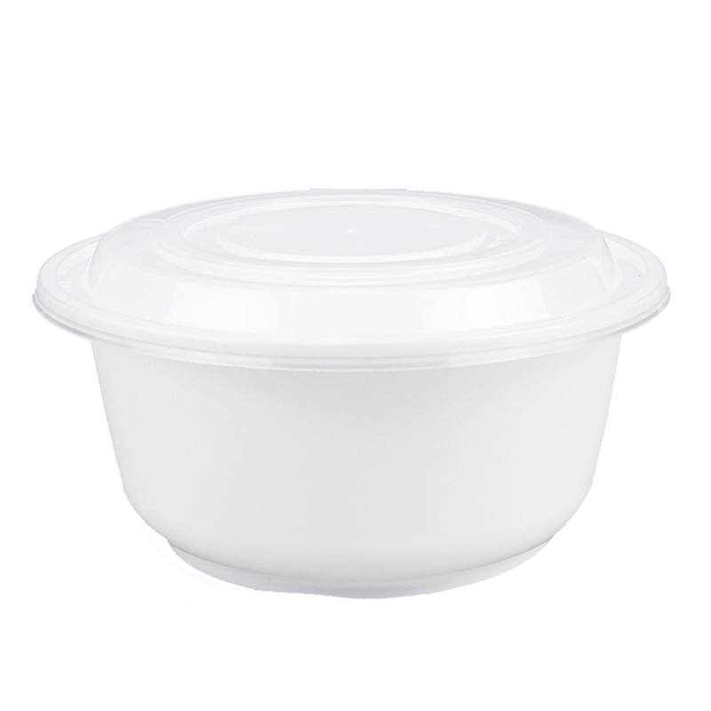 Tazón desechable Tazón de arroz para dormitorios Tazón de fideos con tapa Tazón de sopa caliente Tazón de fideos