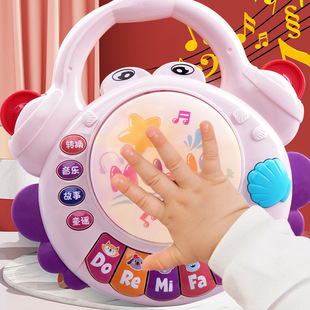 Music Drum Baby Music Hand Drum Early Education 81 Years Old 3-6-9 Months One-Six Baby Toys 8