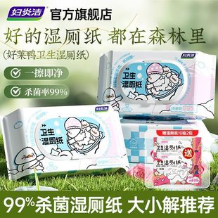 Fuyanjie Sanitary Toilet Paper Moisturizes Private Parts, Cleans Toilet Paper, Wipes Buttocks, Portable Butt Wet Wipes, Family Pack