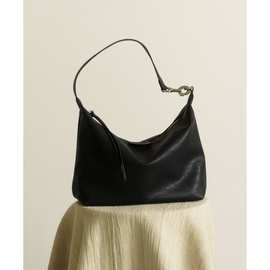 LOSEA原创《时光邮局》新中式极简hobo饭盒包女包2025新款单肩包