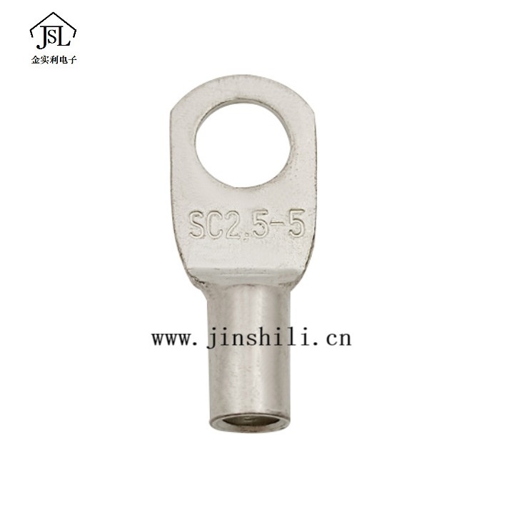 厂家直销 SC型紫铜管端子 大电流UL端子 新能源端头电缆用铜鼻子