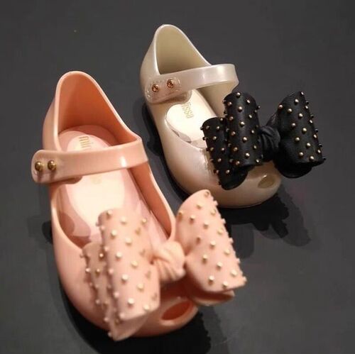 Melissa Girls' Shoes 2024 New Children's Sandals Summer Princess Shoes Soft Sole Fish Mouth Single Shoes Middle Children Jelly Shoes