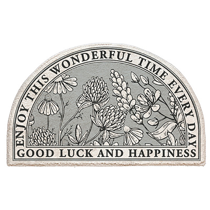 Baño lavable a máquina pareja absorbente alfombra de un solo piso Puerta de baño PET alfombra de piso suave antideslizante sin pelusa