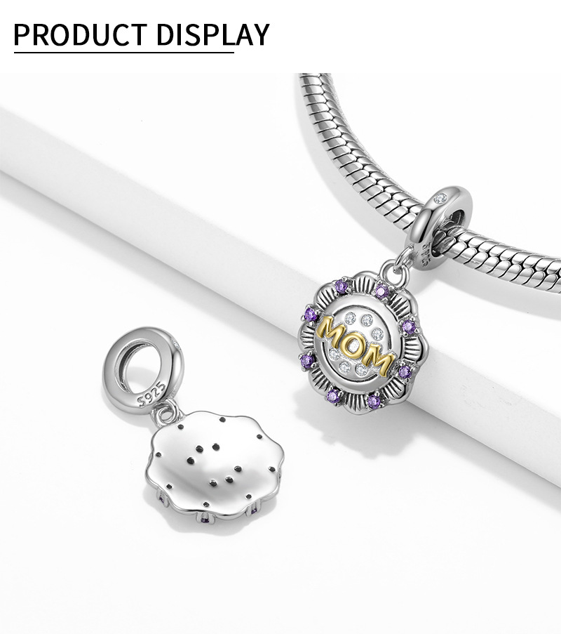 Title 5, MOM Kolye S925 Ayar Gümüş Anneler Günü Hediyesi...
