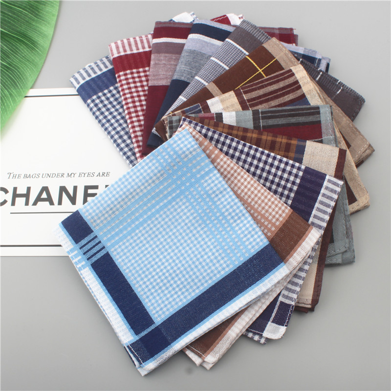 3 wholesale old-fashioned sweat-absorbent wholesale soft handkerchief men's thin cloth square handkerchief hand wipe face