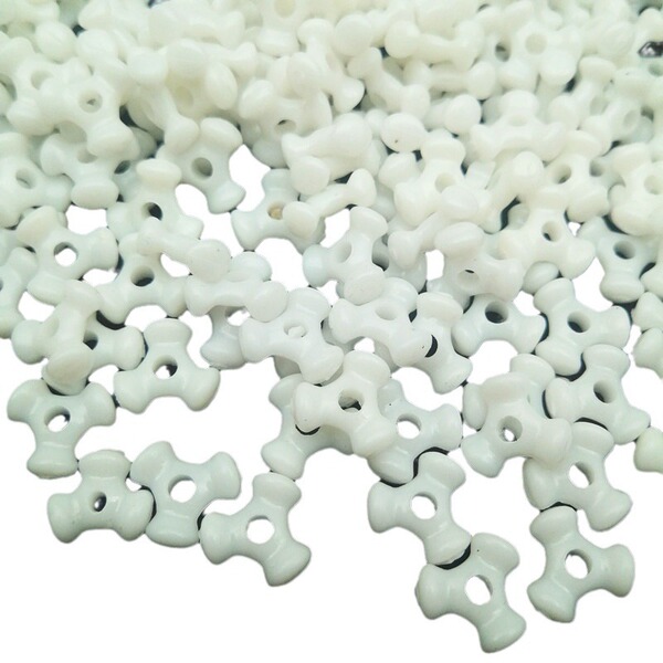 Trigema Tri Beads Bone Bead DIY Christmas Plastic Beads Beads Santa…