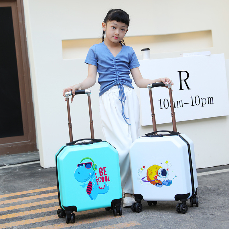 Luggage suitcase, trolley case, travel case, password case, universal wheels, children's, boys and girls, baby, elementary school student, cartoon, cute, fashionable