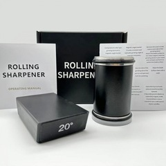 RollingKnifeSharp 電子商取引用回転式ナイフ研ぎ器 キッチン用品 角度調整可能 ダイヤモンド刃