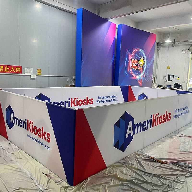 2026新款快幕秀方形吊顶吊环工厂铝合金便携性空中吊顶圆形吊环