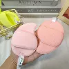 Ribbon style mango cleansing puff [regular pink]