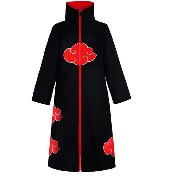 Halloween Costume Naruto cosplay Costume Xiao Organization Red Cloud Cloak Naruto Anime Character cos Suit