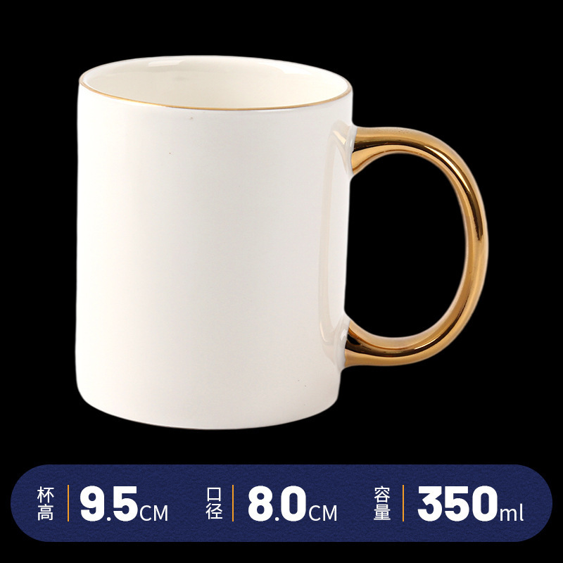 La taza de cerámica se puede fijar con el logotipo, la oficina, el hogar, la taza de café, la publicidad, el regalo del festival creativo, la taza del marcador de color