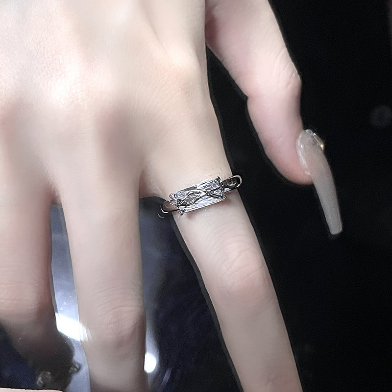 Fashion Geometric Copper Plating Open Ring 1 Piece