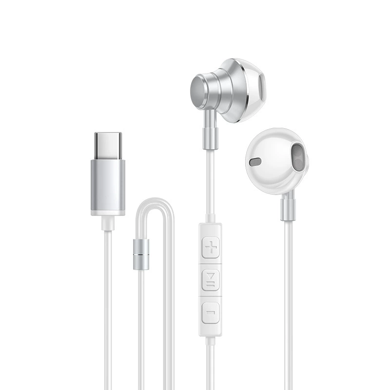 V5 Ear-in-C все металлические тяжелые басы и Android умное управление линией вызовами с пшеничными наушниками проводными наушниками