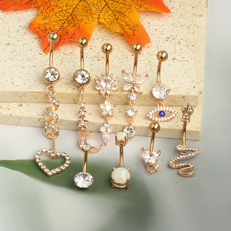 Pointed titanium steel lip stud product view