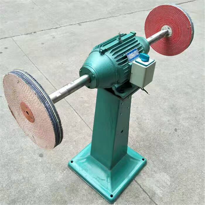 4KW高脚简易抛光机  工业双用抛光机 落地式抛光机价格