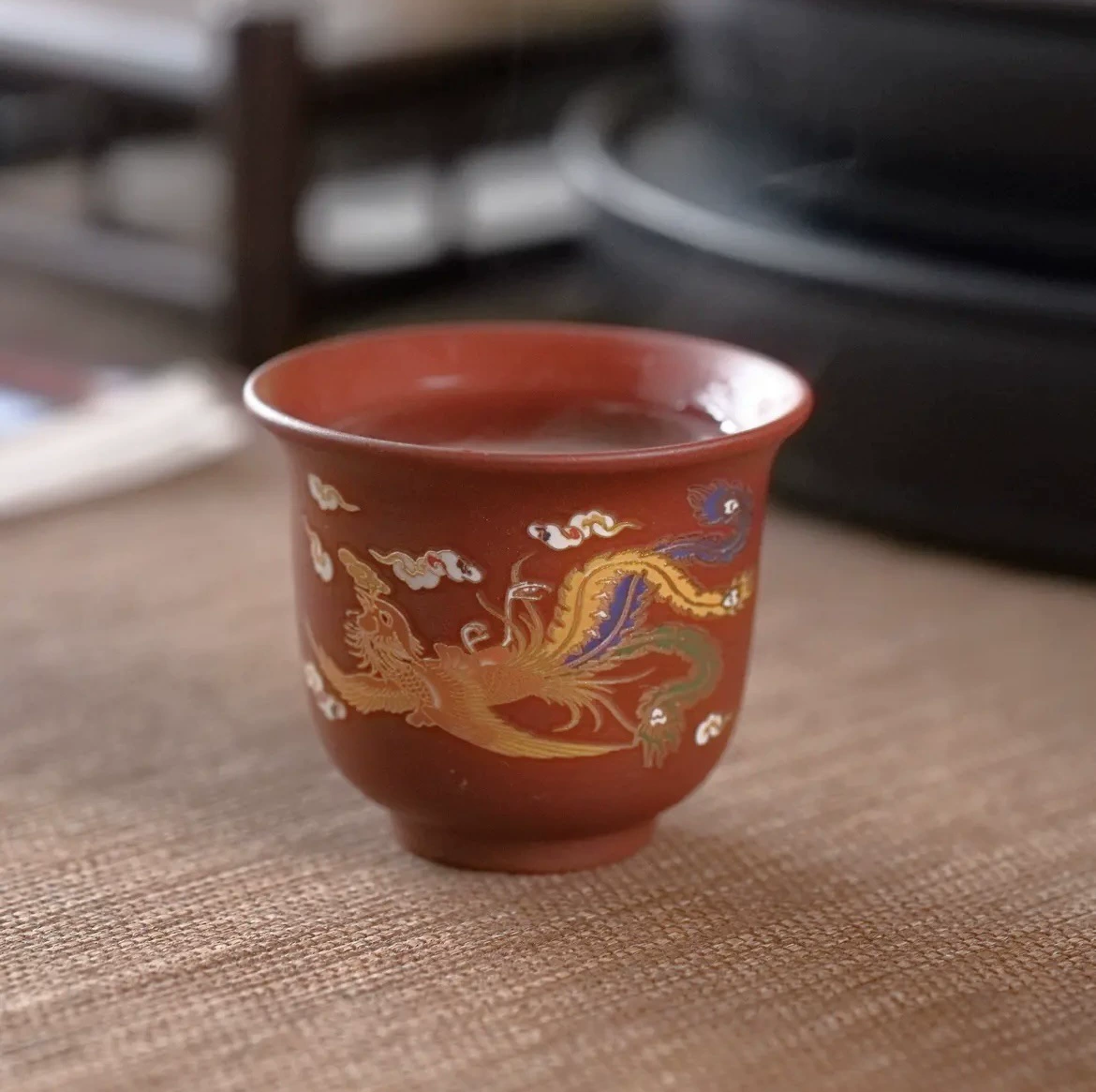 П pots Фэнмин при нагреве меняют цвет фиолетовая глина чайник ручной работы длинный Фэнчэнсян большой чайник чайник Xishi горшок