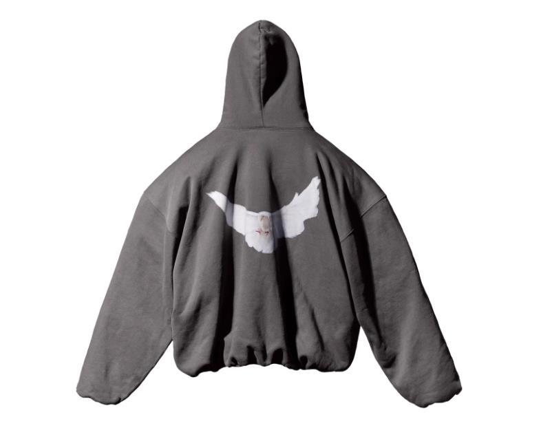 Yeezy Gap x Balenciaga Engineered by Balenciaga Hoodie Dove Washed Black