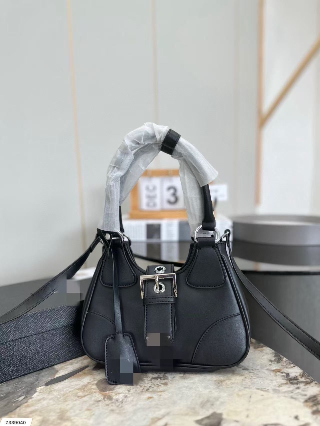 Soft Hobo Underarm Bag - Sweet & Cool Biker Style, Niche Designer Shoulder & Crossbody Bag For Women - Thumbnail 8