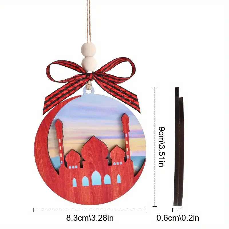 越境新居移転プレゼントクリスマスツリーのペンダント二重彫刻木造工芸品創意家庭装飾プレゼント|undefined