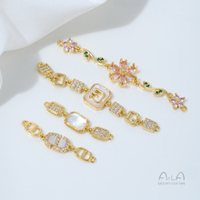 14K������ʯ�������J�ѻ������p���ֹ�diy��������朵�����