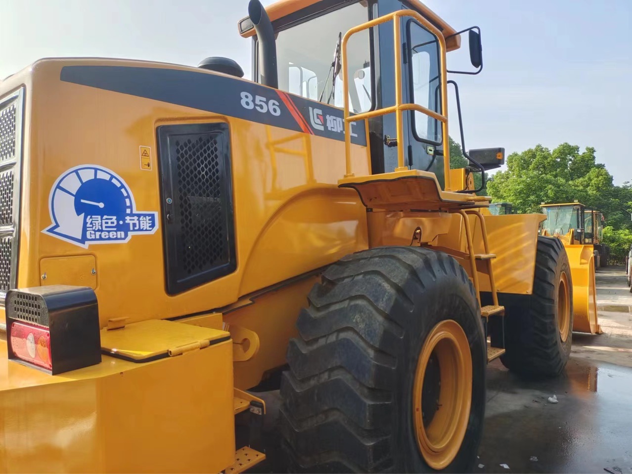 50 carretilla elevadora de segunda mano Liu Gong856 cargador Long Gong30 50 855 cargador electrónico